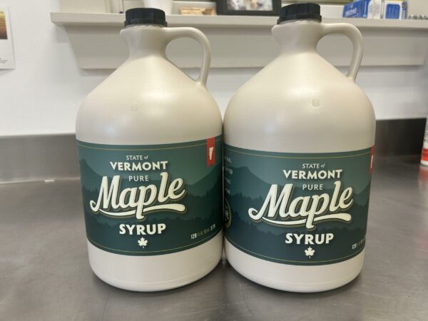 mayple syrup two 1 gallon jugs
